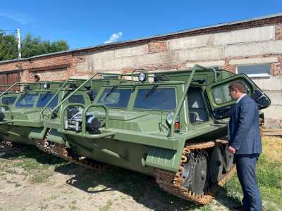 В Хакасию поступила лесопожарная техника