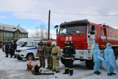 Тренировки по ликвидации природных пожаров прошли в Боградском районе