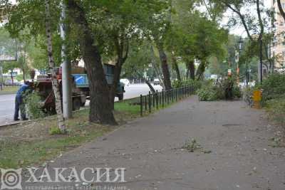 Абакан прихорашивается к своему дню рождения