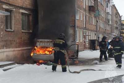 Автомобили горели в Хакасии в минувшие сутки