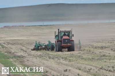 Аграрии на полях обеспечивают продовольственную безопасность Хакасии