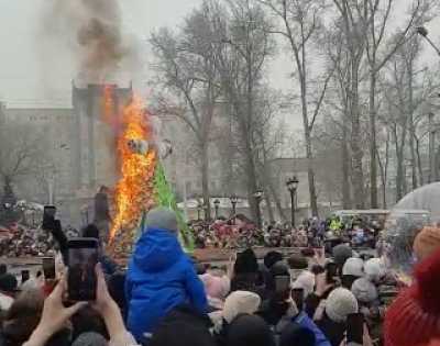 Шумно и зрелищно: жители Хакасии встретили весну