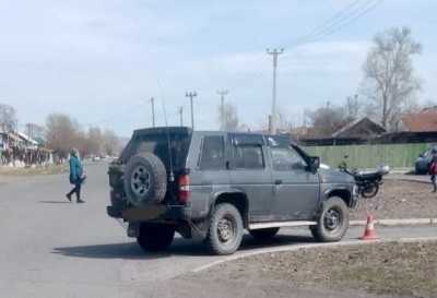 Без шлема: юный мотоциклист из Аскиза попал в аварию