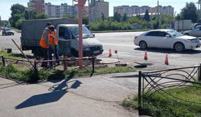 Одной большой лужей в столице Хакасии станет меньше