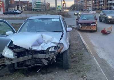 Женщина пострадала в ДТП в городе Хакасии