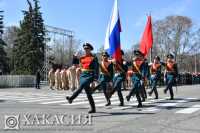 В столице Хакасии прошла генеральная репетиция торжественного марша