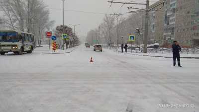 В Абакане водитель иномарки сбил мужчину и скрылся