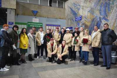 &quot;Дорогу Победителей&quot; в Москве преодолели юнармейцы Усть-Абакана