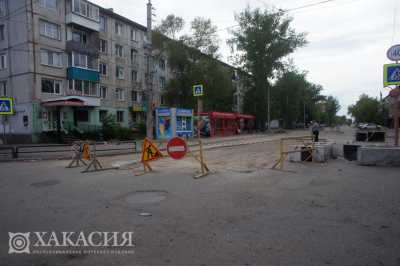 В Абакане порыв на водопроводе устранят сегодня