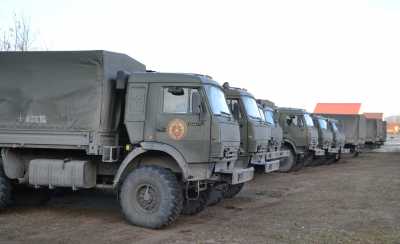 Военнослужащие мобильного госпиталя ЦВО прибыли в Хакасию