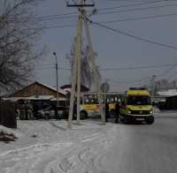 В Абакане иномарка столкнулась с автобусом