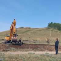 В Боградском районе стартовала стройка по проекту &quot;Чистая вода&quot;