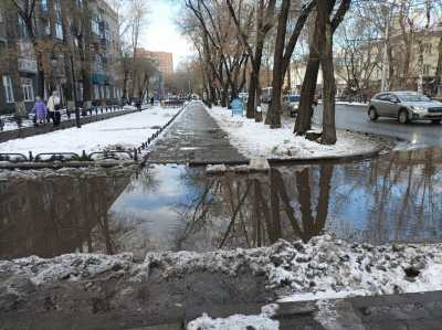 Журчат ручьи: что происходит с погодой в Абакане