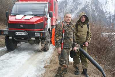 Хакасия, несмотря на морозы, готовится к сезону лесных пожаров