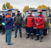 Фото: пресс-служба Управления по ГО, ЧС и ПБ РХ