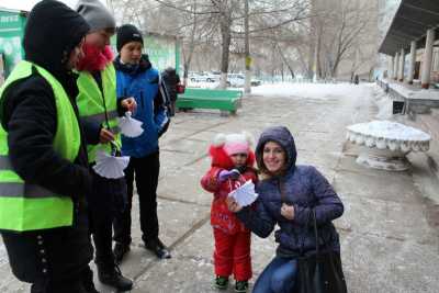 Акция «Ангел в дорогу» прошла в Черногорске