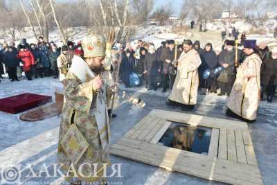 Крещение в Абакане: это удивительная вода