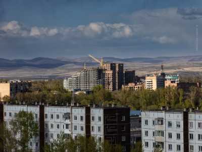 Стройки Абакана показали с высоты